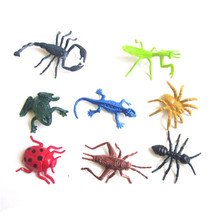 Model Plastic Lizard Figures Kids Toy Set Party Tricks Mini Animal Educational Play Toys Great Gift For Children 8Pcs 2024 - buy cheap