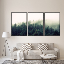 Nordic Decoration Forest Lanscape Wall Art Canvas Poster and Print Canvas Painting Decorative Picture for Living Room Home Decor 2024 - compre barato