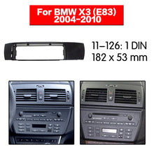 Marco de placa de panel de salpicadero para coche, Kit de instalación de CD de salpicadero, estéreo, fascia, 2DIN, para BMW X3 (E83), 2004-2010, bueno, 11-126 2024 - compra barato