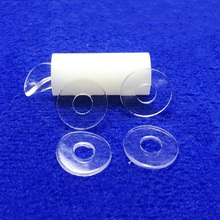 30Pcs M2 M3 PVC Transparent soft Gasket glue Round plastic Flat pad insulation Screw meson Anti-shedding washer 4mm-8mm L 2024 - buy cheap