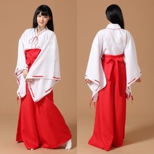 Anime Inuyasha Cosplay Costumes Platycodon COS Clothing Japanese Witch Costume 2024 - buy cheap
