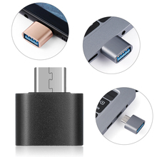 2 шт., металлический мини-адаптер конвертера типа «Папа-мама» на USB 3,0, адаптер конвертера OTG для Android Type-C OTG 2024 - купить недорого