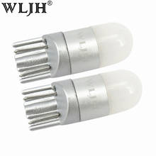 WLJH 2x 12v 24v Car Led Light W5W T10 Led Bulb 3030 SMD Auto DRL Lights Interior Dome Reading Parking Bulb Clearance Lamp White 2024 - buy cheap