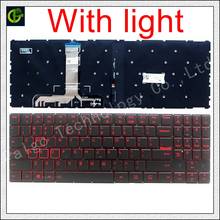 English Backlit Keyboard for Lenovo Legion Y520 Y520-15IKB Y720 Y720-15IKB R720 R720-15IKB 15 15IKB 9Z.NDKBN.D01 laptop US 2024 - buy cheap