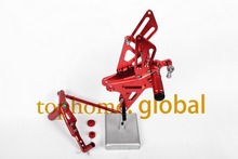 For Yamaha YZF R1 2009 - 2014 Motorcycle Red CNC Rearsets Foot Pegs Rear Set 2010 2011 2012 2013 foot pegs 2024 - buy cheap