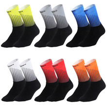 High Quality Professtional New Sport Cycling Socks Anti-slip Running Socks Men Women Compression Breathable MTB Breathable sock 2024 - buy cheap
