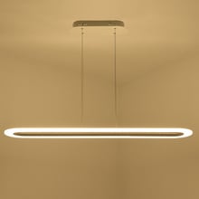 Black/White Minimalism Modern Led pendant lights dining room hanglamp office hanging lights nordic pendant lamp light fixtures 2024 - buy cheap