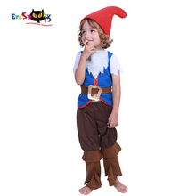 Eraspooky Christmas Elf Toddler Halloween costumes for kids Boys Fairy Tale Seven Dwarfs Cosplay Children Carnival Fancy dress 2024 - buy cheap