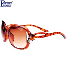 FOENIXSONG Новые Модные леопардовые винтажные брендовые солнцезащитные очки для женщин Oculos De Sol женские солнцезащитные очки UV400 очки 2024 - купить недорого