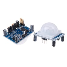 Módulo sensor de movimento para arduinp 4.5, módulo sensor infravermelho pir de ajuste de ângulo cc 2019 v-20v sr501