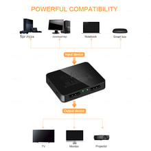 1 в 2 выхода 1080p 4K 1x2 HDCP Стриппер 3D сплиттер усилитель сигнала питания 4K HDMI-совместимый разветвитель для HDTV DVD PS3 Xbox 2024 - купить недорого