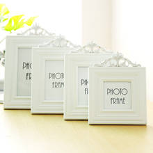 European Solid Wood Glass Photo Frame Set Ornaments Creative Wooden Picture Frames Desktop Crafts Home Decoration Birthday Gifts 2024 - buy cheap