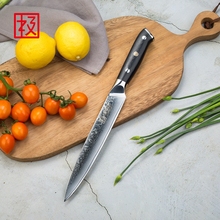 KEEMAKE 8 дюймов нож для нарезки японский Дамаск VG10 стали шеф-повара кухонные ножи бритва острое лезвие шеф-повара резак инструменты G10 Ручка 2024 - купить недорого