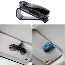 Car Styling Car Sun Visor glasses Holder Card Ticket Clip for Toyota Camry Highlander RAV4 Crown Reiz Corolla Vios Yaris 2024 - buy cheap