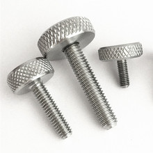 5pcs M4 stainless steel hand screw bolt round heads knurling net screws home decoration bolts  10mm-35mm length 2024 - buy cheap