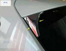 Lapetus ABS Rear Spoiler Wing Side Triangle Cover Trim Auto Styling 2 Pcs For Nissan Qashqai J11 2014 2015 2016 2017 2024 - buy cheap