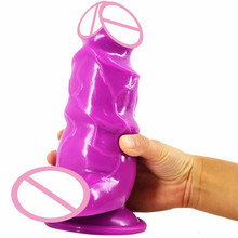 Huge Dong Thick Vagina Dildo With Suction Cup Big Fake Penis Realistic Dick Ribbed Anal Dildos Sex Toys For Women Masturbation 2024 - buy cheap
