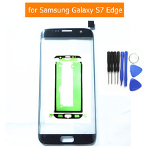 for Samsung Galaxy S7 Edge G935 Touch Screen Front Glass Panel Cover Outer Glass Lens Replacement Repair Spare Parts + 3M Glue 2024 - buy cheap