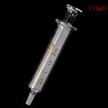 2ML 5ML 10ML 20ML sampler dispensing with ink chemical medicine Glass syringe injector 2024 - buy cheap