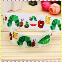 7/8inch Free Shipping HUNGRY BUTTERFLY Printed Grosgrain Ribbon Hairbow Headwear Party Decoration Diy Wholesale Craft 22mm P4570 2024 - buy cheap