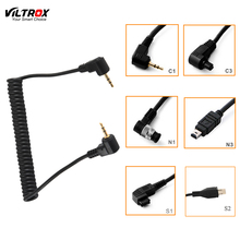 Viltrox 90cm Timer Camera Remote Control Shutter Release Connecting Cable Cord For Canon Nikon Pentax Sony Viltrox JY-120 JY-710 2024 - buy cheap