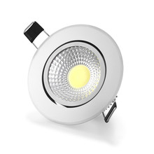 Диммируемый светодиодный потолочный светильник COB, потолочный Точечный светильник 5 Вт 7 Вт 9 Вт 12 Вт 85-265 в, потолочное встраиваемое Внутреннее освещение 2024 - купить недорого