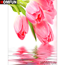 HOMFUN Full Square/Round Drill 5D DIY Diamond Painting "Flower landscape" Embroidery Cross Stitch 3D Home Decor A10486 2024 - buy cheap