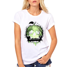 new summer women short-sleeve Poison Apple print T Shirt funny Cartoon tshirts casual tops 2024 - buy cheap