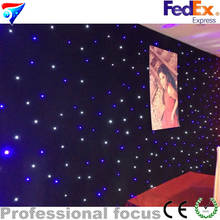 Free Shipping 4m*6m Led Star Curtain For Stage Backdrops For Stage Effect Light Starcloth Sparkley Drape LED Star Cloth 2024 - buy cheap