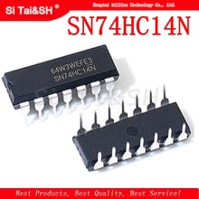 10 шт. SN74HC14N DIP-14 SN74HC14 DIP 74HC14N DIP14 74HC14 Новый и оригинальный IC 2024 - купить недорого