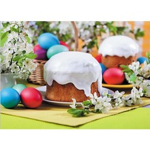 Diamond Embroidery Easter,Easter cake,Egg 5D DIY Diamond Painting flower 3d Cross Stitch Square Drill Rhinestone Mosaic Painting 2024 - buy cheap
