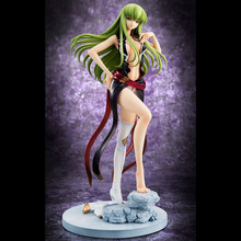 1 8 Sclae Code Geass R2 Lelouch Of The Rebellion C C Sexy Black Dress Ver Model Pvc Anime Action Figure Decoration Doll 21cm Buy Cheap In An Online Store With Delivery Price