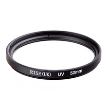 RISE (Великобритания) 52 мм УФ ультрафиолетовый фильтр для объектива для Canon Nikon Sony или более 2024 - купить недорого