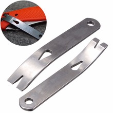 Gear Mini Crank Crowbar Pocket Pry Bar Keychain Multi Tool Survival Scraper EDC Multi Function Tools Stainless Steel Camping Kit 2024 - buy cheap