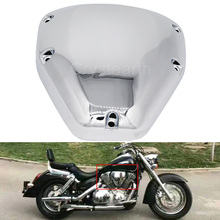 Cubierta de Filtro de aire para motocicleta cromada para coche, protector de pantalla de aire para Honda VTX1300 VTX1800 VTX 1300 1800 2003-2008 05 06 07 2024 - compra barato