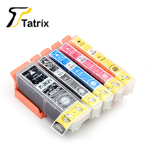 Чернильный картридж Tatrix для Epson T2621 T2631 T2632 T2633 T2634 для Epson XP-510 600 605 610 615 700 710 800 810 2024 - купить недорого