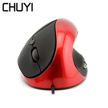 Wired Ergonomic Vertical Mouse Optical 1600 DPI 5 Buttons USB For PC Gamer Laptop Desktop 2024 - buy cheap