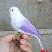 simulation bird model 12 cm little feathers bird,polyethylene resin handicraft, home decoration gift a1869 2024 - buy cheap