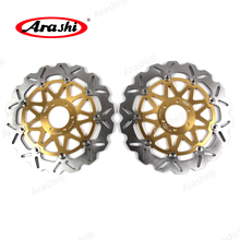 ARASHI For DUCATI MONSTER 620 2002-2005 CNC Front Brake Rotors Brake Disc Motorcycle 2002 2003 2004 2005 MONSTER SPORT 620 748R 2024 - buy cheap