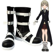 Botas de Anime de Soul Eater Maka Albarn para fiesta de Halloween, zapatos hechos a medida 2024 - compra barato