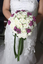 Романтические свадебные цветы, свадебные букеты, лента, искусственная фотоблестящая новинка 2015, свадебный букет MDB02 2024 - купить недорого