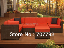 New!!Fancy International Patio Furniture Rattan 6 Piece Sofa Set 2024 - buy cheap