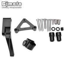 Suporte amortecedor de direção para motocicleta bj, amortecedor de direção cnc para ducati 696, 796, 795, 696 2024 - compre barato