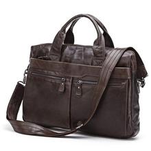 Мужские сумки-мессенджер Nesitu, портфель из натуральной кожи, 100% гарантия, # M7122 2024 - купить недорого