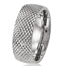 Мужское кольцо из титана 8 мм, комфортное покрытие, подходит для помолвки, свадьбы, украшения Alliance, в комплекте с подарочной сумкой TI059R 2024 - купить недорого