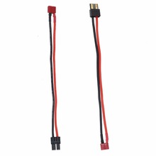 Conector TRX a Deans hembra macho T, Cable de adaptación, pieza de control remoto, Conector de Material de silicona suave, 20% de descuento 2024 - compra barato