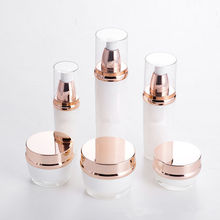 30ml 60ml 100ml Acrylic Bottle Jar.Lotion Pump Bottle.Pearl White Color Acrylic Cream Jar 15/30/50g F1166 2024 - buy cheap