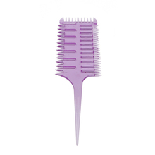 1PC New Fashion Barber Salon Style Haircut Comb With Tail Fish Bone Shape Colorful Women Updo Big Tooth Comb Hair Dyeing Tool 2024 - buy cheap