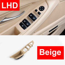 Beige LHD For BMW 5 series F10 F11 F18 inner Handle Interior Door Armrest Panel Driver's Seat Button Switch Frame Storage Box 2024 - buy cheap