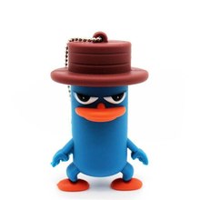 Movimentação bonito do flash de usb do pato dos desenhos animados 32 gb 64 gb pen drive 16 gb 8 gb 4 gb usb 2.0 vara de memória adorável presente venda quente 2024 - compre barato